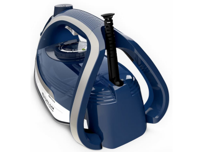 TEFAL Ultragliss Plus tvaika gludeklis, 2800W, zila/balta