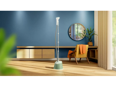 PHILIPS 1000 sērijas Tvaika gludeklis ar statīvu, 1600 W, zaļš