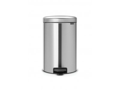 BRABANTIA atkritumu tvertne ar pedāli NewIcon, 20 l, Matt Steel