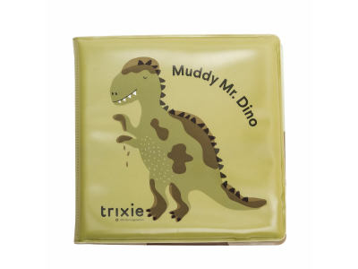 Trixie vannas rotaļlieta, grāmata, dinozaurs, 6m+