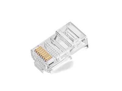 ElectroBase ® Premium RJ45 Cat5e UTP apzeltītais spraudnis | LAN kabeļu konektors
