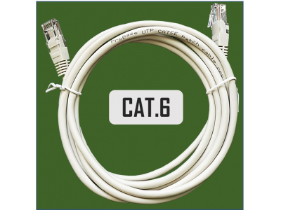 ElectroBase ® Patch cord | Patch Kabelis | Patch cable | 2m | CAT6 | UTP | 2 m | ElectroBase ®