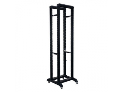 ProBase™ 42U 19'' Atvērta tipa grīdas komutācijas servera skapis / 600 x 600 x 2078mm/  Melns