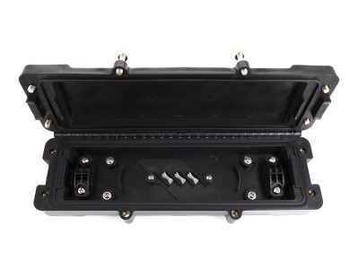 ElectroBase ® Kompakta izmēra 6-12 optiskajām škiedrām inline Optisko kabeļu uzmava (mufta)