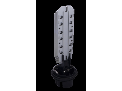 ElectroBase ® Vertikāla DOMO tipa Optisko kabeļu uzmava (mufta) 96optiskajām šķiedrām/ 9 Heat schrink ports