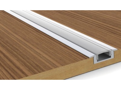 Bousval Électrique™ Bousval Électrique™ | Zemapmetuma LED lentes profils ar matētu izkliedētāju 1m