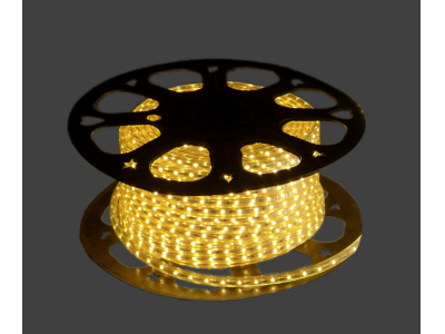 Bousval Électrique™ 220V LED Lenta 3528 4.8W 3000K IP65 220V 50m rullis.  Cena norādīta par 1m.