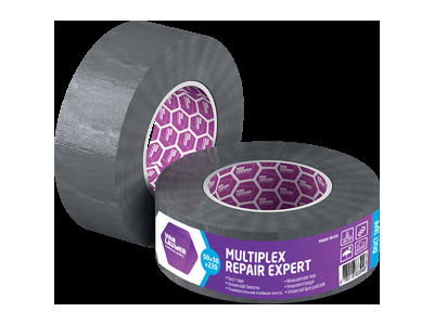 VAN LAUWER ™ Universāla Armēta Mitrumizturīga Remonta līmlente "Duct tape", 50mm x 50m, pelēka