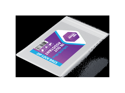 VAN LAUWER ™ Aizveramie maisiņi zip lock 12x17cm, caurspīdīga, LDPE, iepak. 100gab.