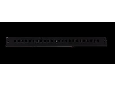 Bousval Électrique™ SC simplex adapter front plates for fixed FO-PPAN-24FX panel/ 24 ports