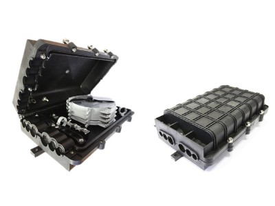 ElectroBase ® Inline Optisko kabeļu uzmava (mufta) 24-96 optiskajām šķiedrām/ bez kasetām