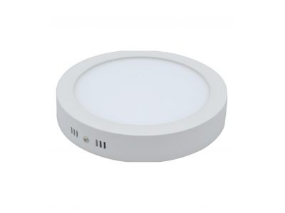 Bousval Électrique™ LED gaismas panelis. Apaļas formas virsapmetuma panelis 6W 3000K 120x40 ar vadības bloku