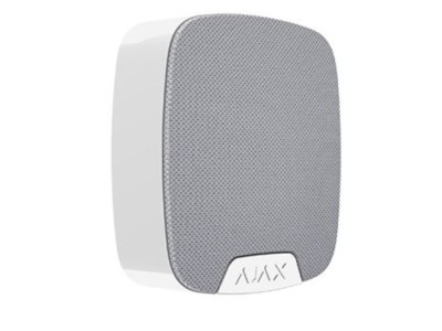 AJAX ® Bezvadu sirēna Ajax HomeSiren Jeweller IP50 balta