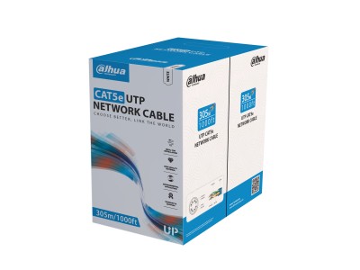 ElectroBase ® LAN Datortīklu kabelis, DAHUA CAT5E UTP kabelis | iekštelpām | 305m | Cena par metru