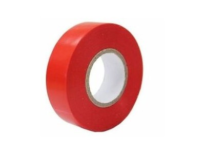 ElectroBase ® Elektrības izolācijas lente/ 18mm x 25m/ Sarkana