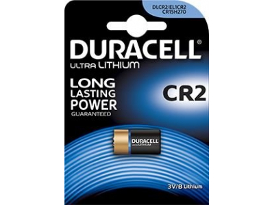 Duracell CR2 baterijas 3V Duracell litija DLCR2 iepakojumā 1 gb.
