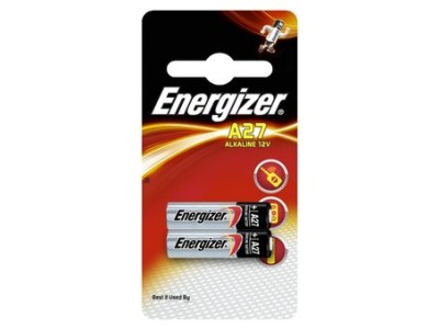 Energizer ® 27A baterijas 12V Energizer Alkaline MN27 iepakojumā 2 gb.