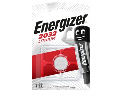 Energizer ® CR2032 baterija | 3V | Energizer litija 2032 | iepakojumā 1 gb.