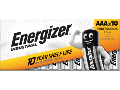 Energizer ® AAA L03 1.5V Energizer Industrial Alkaline baterijas | MN2400/E92 | cena par 10 gab.