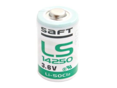  1/2 AA Litija baterija 3.6V SAFT LiSOCl2 LS14250 iepakojumā? 1 g