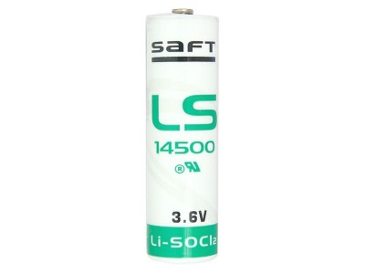  AA Li baterija 3.6V SAFT LiSOCl2 LS14500 iepakojumā? 1 gab.