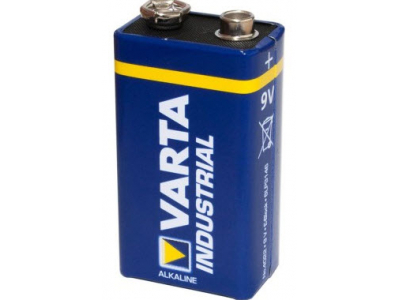VARTA ® 6LR61/9V  baterijas Varta Industrial Alkaline MN1604/4022 iepakojumā 1 gb.