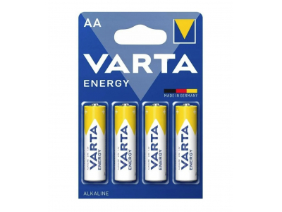 VARTA ® LR6/AA baterijas Varta Energy Alkaline MN1500/4106 iepakojuma 4 gb.