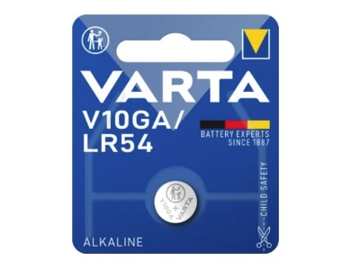 VARTA ® G10 baterijas Varta Alkaline LR54/189/4274 iepakojumā 1 gb.