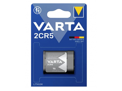 VARTA ® 2CR5 baterijas Varta litija DL245/6203 iepakojumā 1 gb.