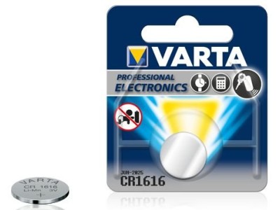 VARTA ® CR1616 baterijas Varta litija 6616 iepakojumā 1 gb.