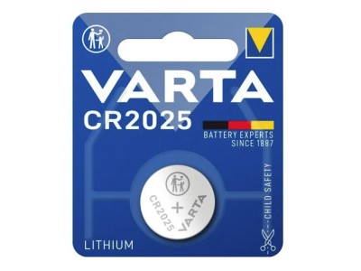 VARTA ® CR2025 baterijas Varta litija 6025 iepakojumā 1 gb.