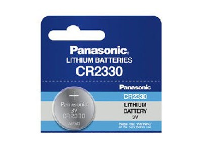 Panasonic BAT2330.P1; CR2330 baterijas Panasonic litija iepakojumā 1 gb.