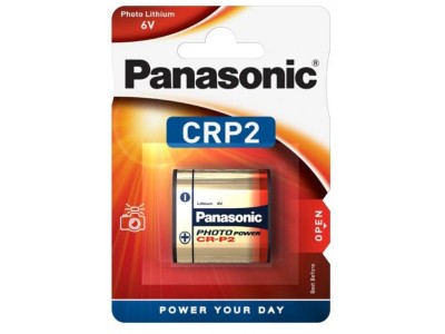 Panasonic CRP2 | 223 6V baterija Panasonic litija iepakojumā 1 gb.