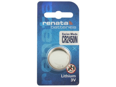 RENATA CR2450N baterija 3V Renata litija iepakojumā 1 gb.