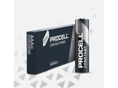 Procell ® LR03/AAA baterija 1.5V Duracell Procell INDUSTRIAL sērija Alkaline PC2400 iep.10gb.