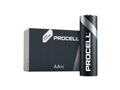 Procell ® LR6/AA baterija 1.5V Duracell Procell INDUSTRIAL sērija Alkaline PC1500 iep. 10gb.