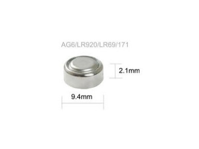 Vinnic G6 baterija Vinnic Alkaline LR921/SR920/371 bez iepakojuma 1gb.