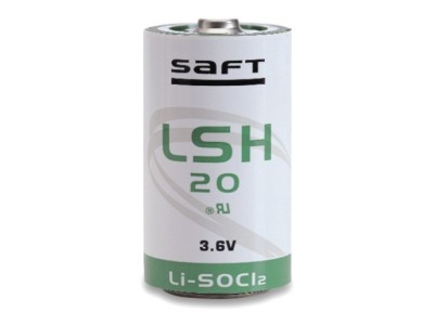 SAFT D baterija 3.6V SAFT LiSOCl2 LSH 20 iepakojumā 1 gb.