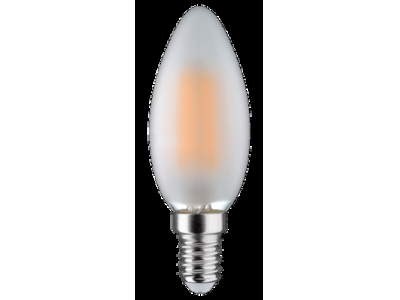  LEDURO LED Filament spuldze E14 6W 3000K 730lm matēta