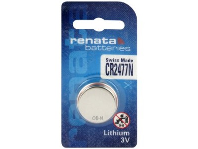 RENATA CR2477N baterija Renata litija - iepakojumā 1 gb.