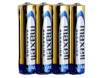 Maxell LR03/AAA baterijas 1.5V Maxell Alkaline MN2400/E92 iepakojumā 4 gb. tray