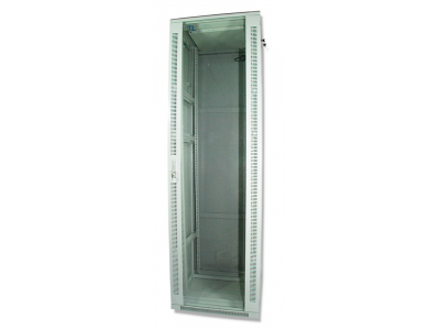 ProBase™ 42U Grīdas komutācijas skapis ar griestu ventilatoru/ 600x800x2078mm/ Stikla durvis/ Peleks