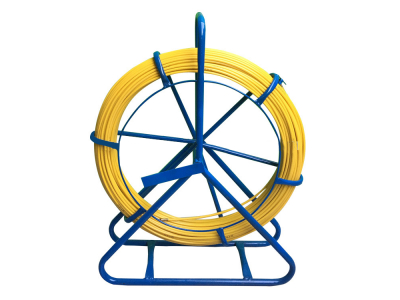 ElectroBase ® Kabeļu vilkšanas ierīce - Buksieris uz statīva | Stikla šķiedra (FRP) 8.0 mm | 100 m