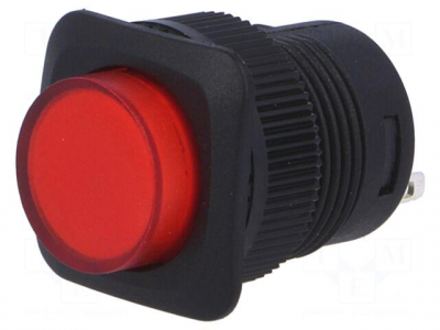  Slēdzis: spiedpoga | Pozīcija: 2 | SPST-NO | 1,5A/250VAC | IZSLĒGTS (IESLĒGTS) | 1,5 kV