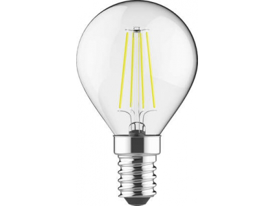  SPULDZE G45 LED FILAMENT FL-G45-70201 4W 400lm 360° E14 2700K 220-240V