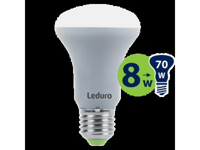  R63 LED SPULDZE PL-R63-21177 8W 550lm E27 180° 3000K 220-240V