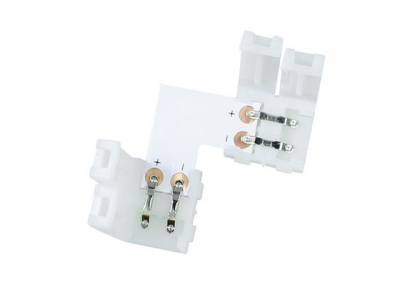 Bousval Électrique™ LED Lentas 8mm L tipa konektors, 2 vadi