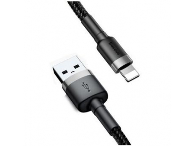 BASEUS USB kabelis - Lightning / iPhone 100cm Baseus Cafule 2.4A CALKLF-BG1