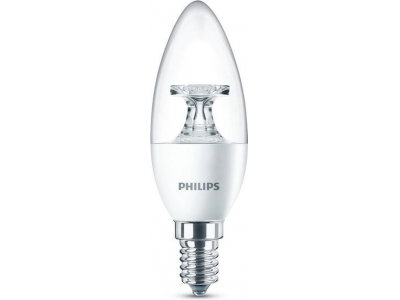  Philips LED Spuldze Corepro candle ND 5.5W E14 840 B35 CL