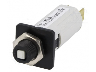  Circuit breaker; 240VAC; 48VDC; 12A; SPST; Poles: 1; screw,on panel
